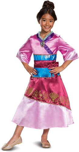Disfraz De Princesa Mulan De Disney Para Niñas