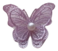 Mariposas Bordadas De Guipiur X 5 U - Novias, Lencería