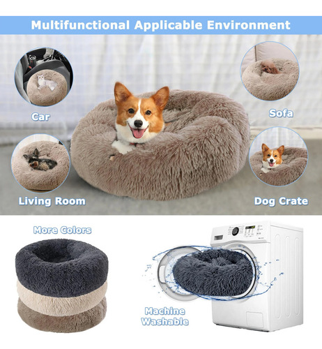 Cama Para Mascota Perros Gatos Mascota Lavable Felpa Suave