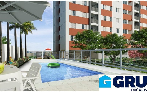 Imagem 3 de 13 de Apartamentos Em Guarulhos De 58 E 59m². 2 Dormitórios Com Suíte E Terraço Com Churrasqueira.