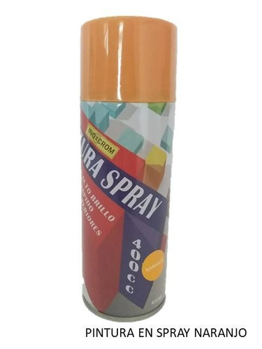 Pintura En Spray Naranjo 400 Ml