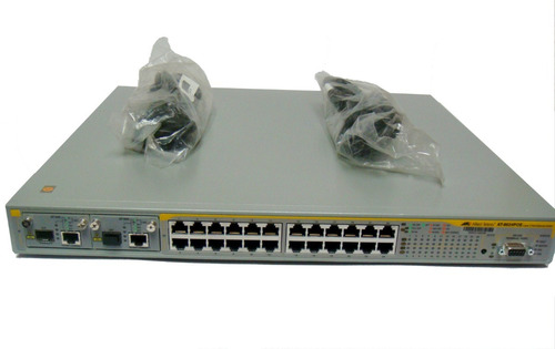 Switch 24 Ptos Administrable Allied Telesis Mod At-8624 Poe
