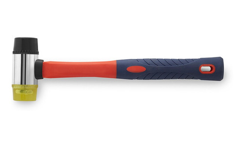 Martillo Cabeza Doble Pvc Goma Mango Fibra Bremen Bre-5190
