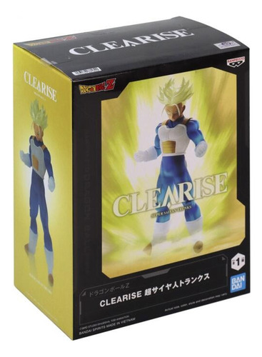 Figura Banpresto Clearise de Dragon Ball Z Trunks Super Saiyan 20 cm
