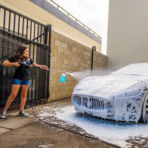 Lavado De Autos Con Rociador De Espuma Lanza De Espuma Para