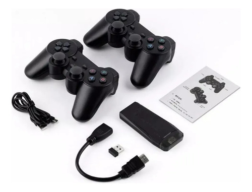 Adaptador Hdmi Game Retro 2 Controles 10 Mil Jogos Hdmi