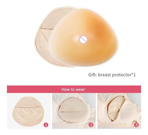 Senos Formas De Silicona Crossdrer Prótesis Mastectomía 300g