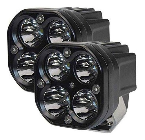 1 Exploradora Led Carro Moto 8000 Lm Carro O Moto 4x4 R6026