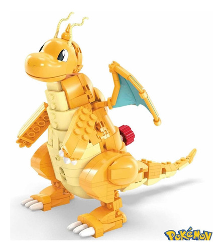 Mega Construx Pokemon Dragonite 387 Piezas