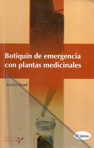 Botiquin De Emergencias Con Plantas Medicinales Karim Raad 