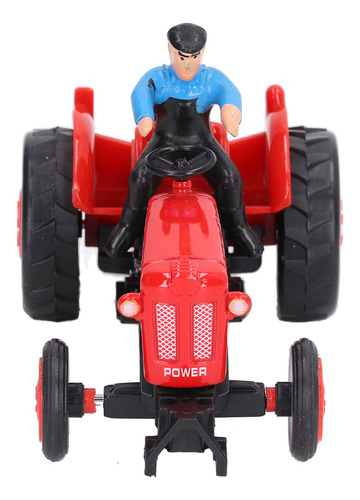 Modelo De Vehículo De Simulación Red Red Kids Farm Tractor T