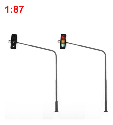 Set Dc/ac 3v Modelo De Lámpara De Señalización Led De Semáfo