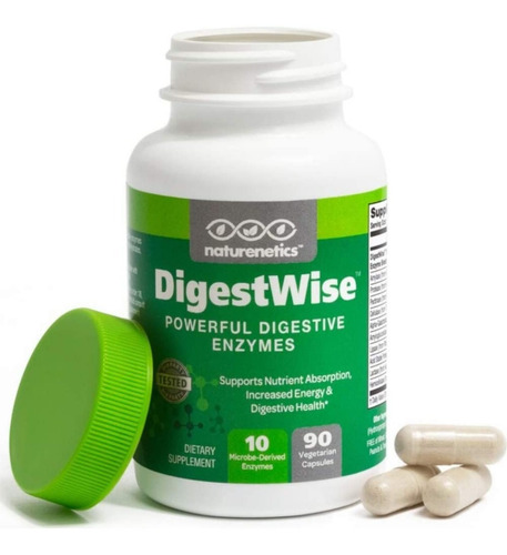 Enzimas Digestivas Pastillas Con Amilasa Proteasa & 8 Tipos+