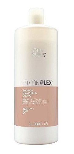 Wella Fusion Plex Champu Reparador Intenso, 33.8 Onzas