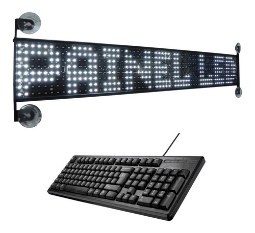 Painel De Led 8 Linhas Para Caminhão