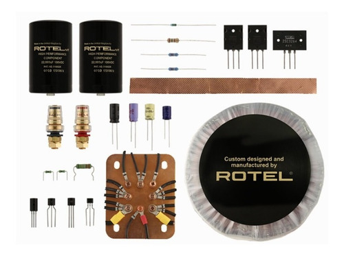 Amplificador De Potencia Multicanal Rotel Modelo Rmb-1575