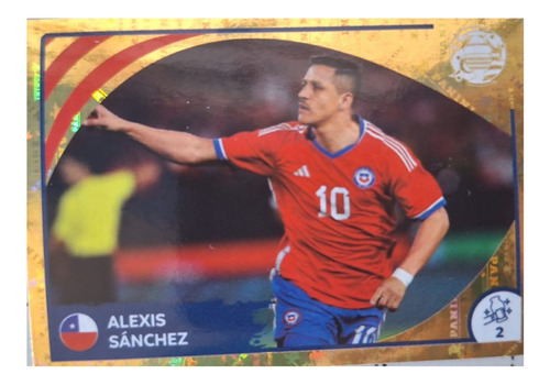 Lámina Álbum Copa América 2024 / Alexis Sanchez Leg18