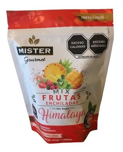 Mix Frutas Enchiladas Con Sal Rosa Himalaya Mister Gourmet