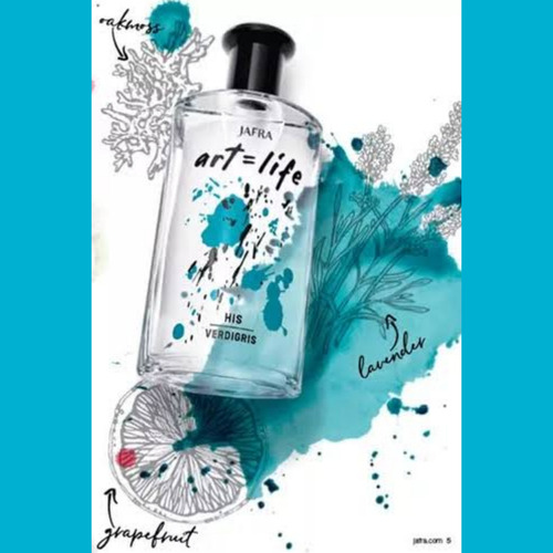 Perfume Jafra Art Life His Verdigris 100 Ml Original