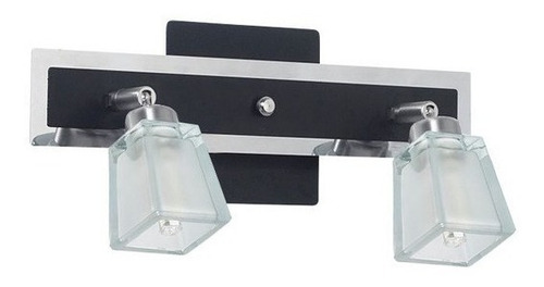 Imagen 2 de 3 de Apliques Pared Modernos Techo Atenas P/g9 2 Luces Ferrolux