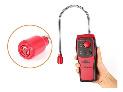 Combo Detector Fugas Gas Combustible Y Ppm Monoxido Carbono