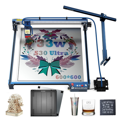 Máquina Grabado Láser Sculpfun S30 Ultra 33w Kit