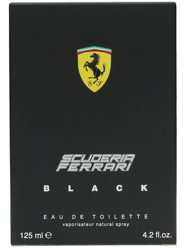 Perfume Ferrari Scuderia Black 125ml Edt Caballero