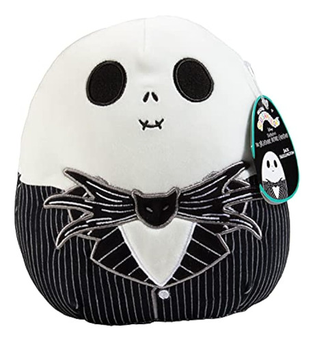 Squishmallow 8  Pesadilla Antes De Navidad Jack Skellington 