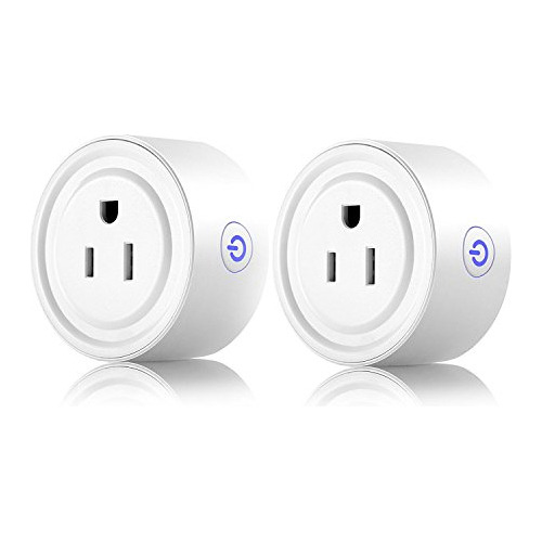 Plug Inteligente 2 Pack Wi-fi Habilitado Mini Toma Qsyh2