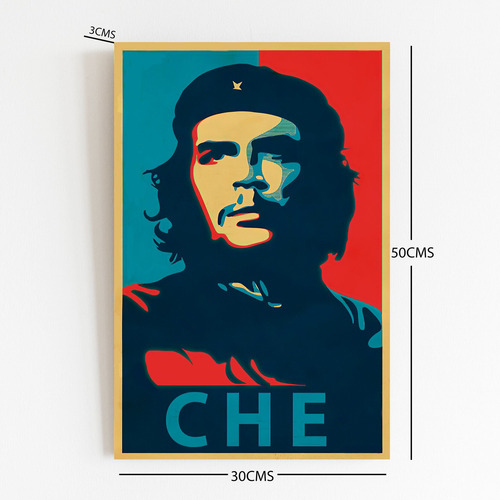 Imagen 2 de 3 de Cuadro Decorativo 50x30 Cms Che