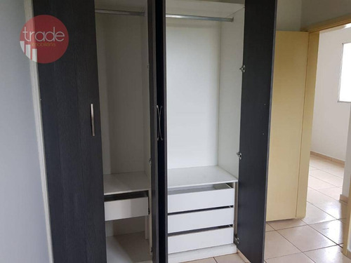 Apartamento Com 2 Dormitórios, 50 M² - Venda Por R$ 180.000,00 Ou Aluguel Por R$ 1.000,00/mês - Subsetor Leste - 8 (l-8) - Ribeirão Preto/sp - Ap6719