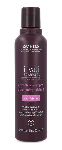 Shampoo Aveda Invanti Advanced Exfoliating Rich 200ml