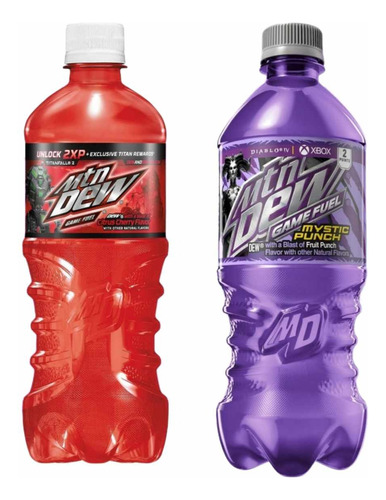 Mountain Dew Game Fuel Mystic Punch + Citrus Cherry Limitado