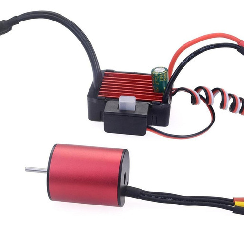 Brushless Impermeable 5800kv Y 25a Esc Para 1 / 18,1 / 16 Rc