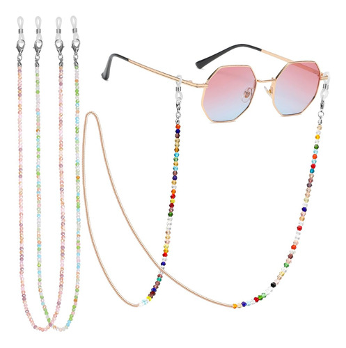 Fintie 3 Piezas Cadenas De Gafas Soporte De Correa Colorido