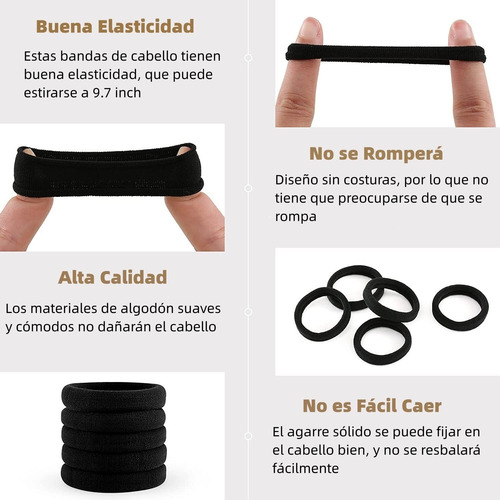 Diadema Elástica Sin Costuras, Banda Para El Cabello Suave