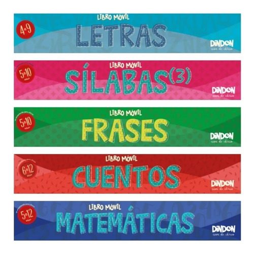 Imagen 1 de 7 de Libros Móviles Para Aprender Jugando