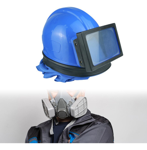 Nuevo Casco De Chorro De Arena Campana De Espejo Convexo