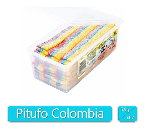 Goma Cinta Pitufo Fini - Kg a $1