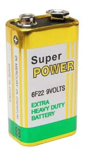 Bateria 9 Volts Extra Heavy Duty
