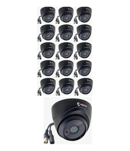 Kit Câmeras Domes 8020 - 16 Unidades - 2mp 1080p