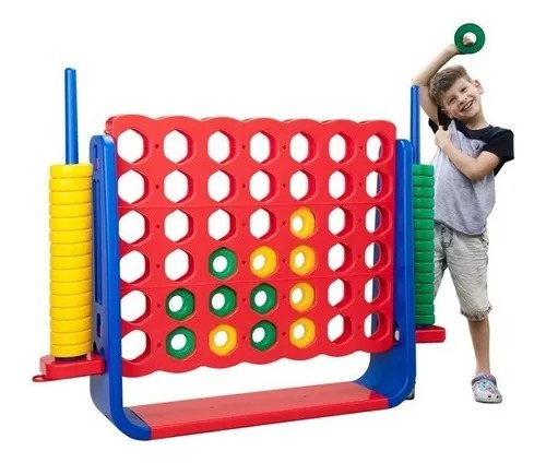 Conecta 4 Juego De Jardin Gigante Diversion En Tu Hogar