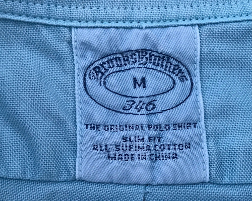 Camisa Brooks Brothers Detalles De Uso Leves M (Usado)