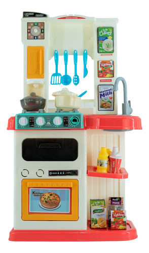 Cocinita Talented Chef 922-115 Rosa Con Luz Y Sonido 65 Pz