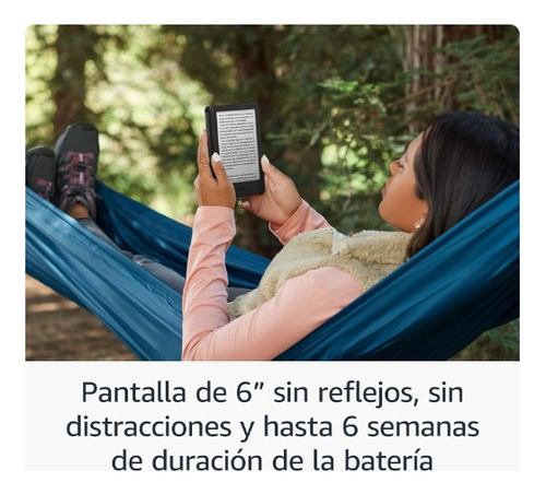 Kindle Paperwhite 11 Gen Compacto, Pantalla Antideslumbrante