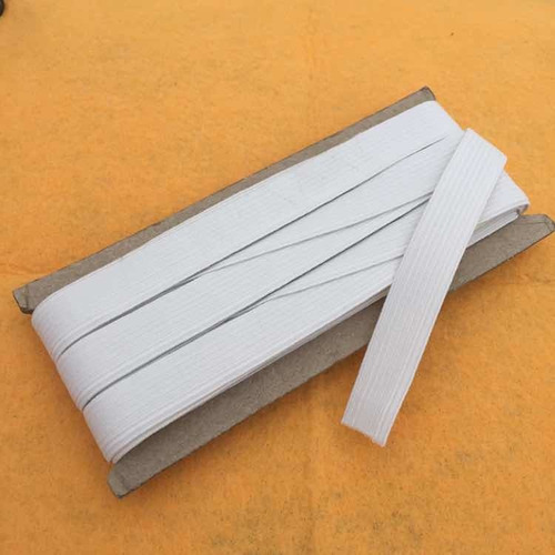 10 Metros Elástico Plano 16mm Mascaras Cubre Bocas Reforzado