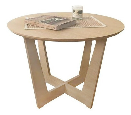 Mesa Ratona Redonda Para Living Comedor - Meraki Design