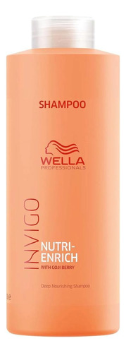 Shampoo Pelo Seco Nutricion Wella Invigo Nutri Enrich 1000ml