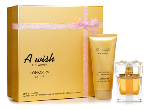 Kit A Wish For Woman - Eau De Parfum E Hidratatane - Lonkoom