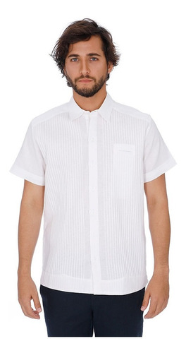 Costavana - Guayabera Manga Corta De Lino Mod. Presidencial